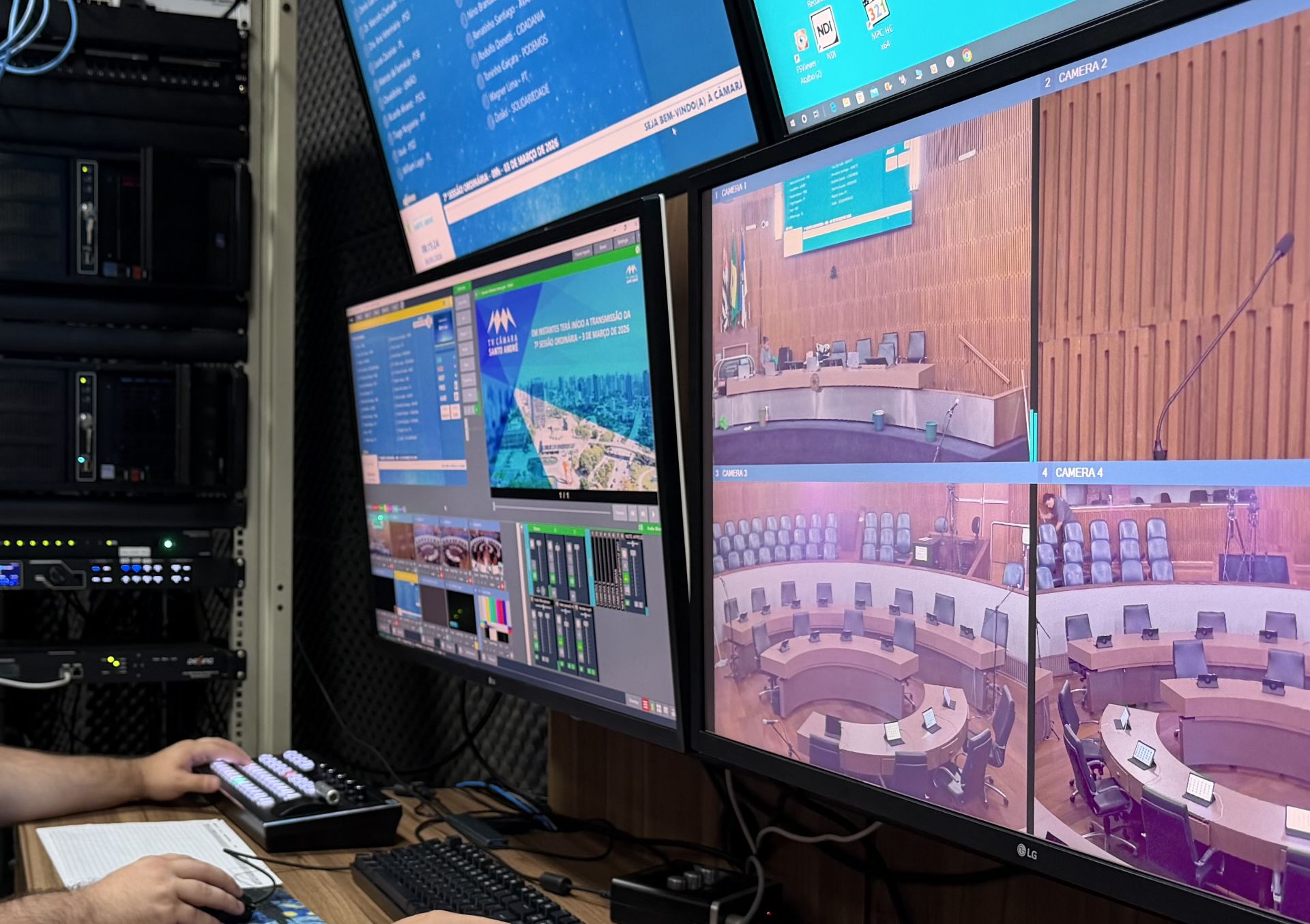 
                        switcher TV Câmara de Santo André