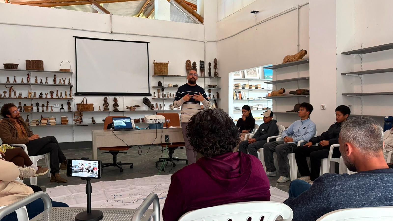 
                        Aula com Adriel Cosme Fortes na Estação Itimirim Iguape (SP)